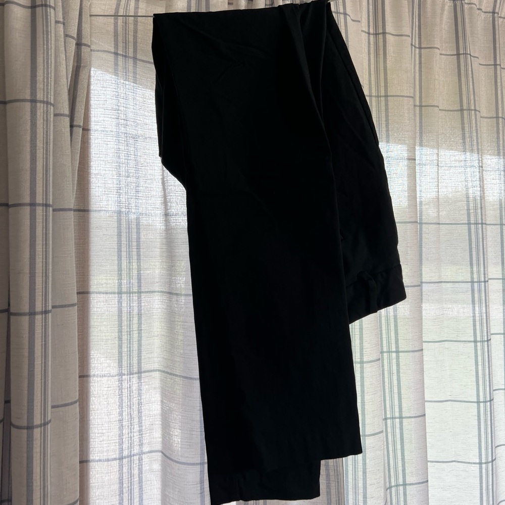 Black dress pants 6 long skinny legs